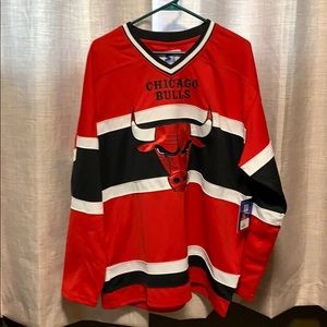 Chicago Bulls Long Sleeve Jersey
